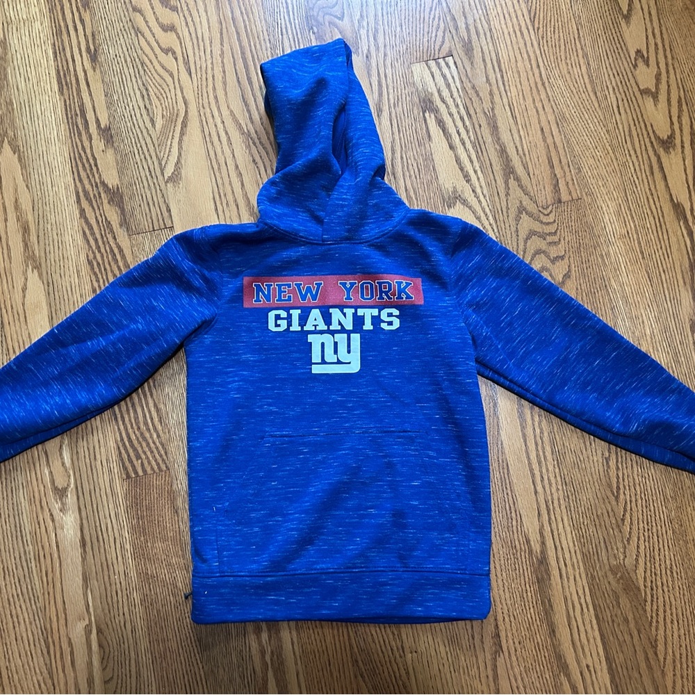 Youth NFL Giants Blue and Red Sweatshirt